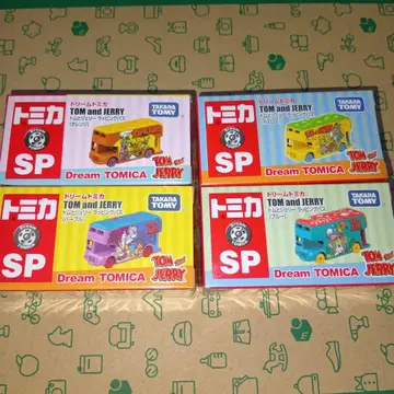 토미카 드림 토미카 톰과 제리 랩핑 버스