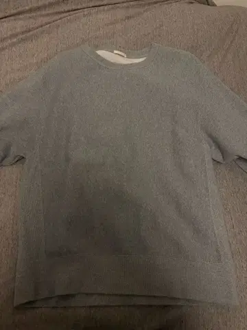 그레이 크루넥 맨투맨 M 사이즈