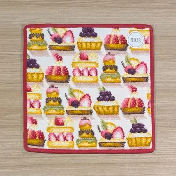 미개봉 페이러 러브리돌체 손수건 레드