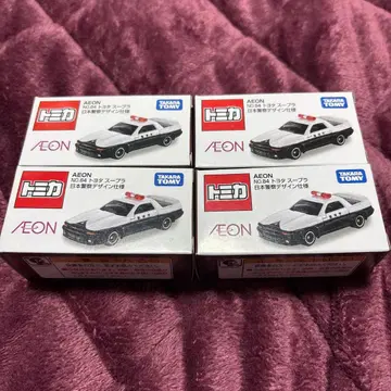 토미카 이온 한정판 도요타 수프라 일본 경찰 디자인 사양 4대