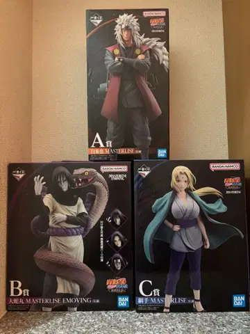 NARUTO 제일복권 전설의 3닌자 A상 B상 C상 빈 박스