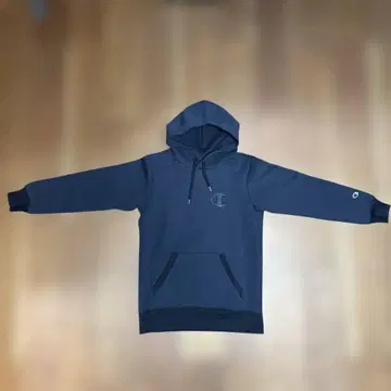 Champion 다크 그레이 후드 부착 후드티