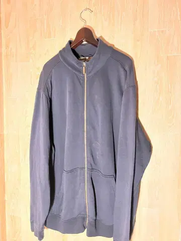 빈티지 L.L.Bean 네이비 풀 지퍼 자켓 구제 의류