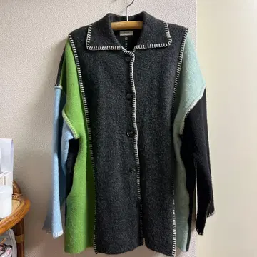 LOWRYS FARM 다색 가디건 긴팔