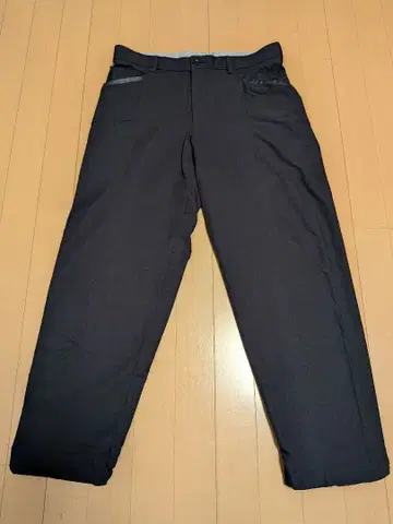 adidas 골프 센터 플리츠 와이드 팬츠