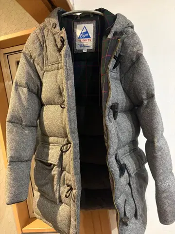 케이프 하이츠 다운 자켓 XS 그레이 론 헤르만