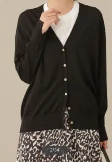 [ NANO UNIVERSE ] 블랙 가디건