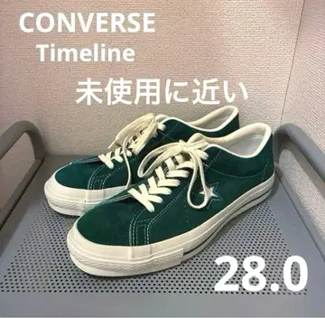 컨버스 원스타 스웨이드 28.0 그린 일본제 타임라인