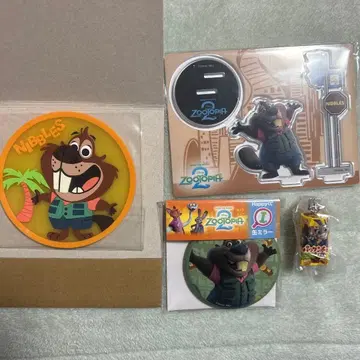 주토피아2 ZOOTOPIA2 NIBBLES Happy 복권 코스터