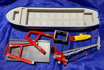 레고 7994 항구 선박 베이스 본체 받침 부품