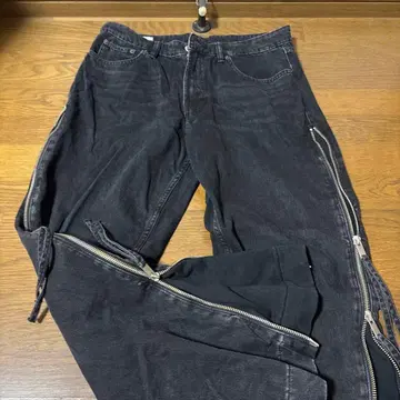 ZARA 사이드 지퍼 데님