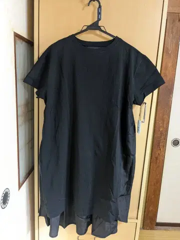 MEDOC 블랙 반팔 튜닉 9호