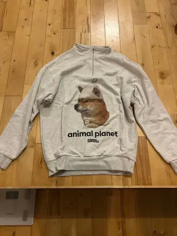 프릭스스토어 SURVENIR 시바견 맨투맨 크루넥 맨투맨 S