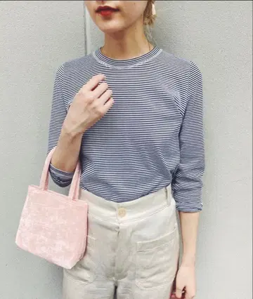 EDIT. FOR LULU abc LULU 보더 티셔츠