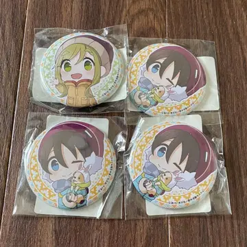 유루캠 DMM 스크래치 캔뱃지 사이토 케이호 이누야마 아오이 선물