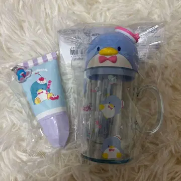 산리오 턱시도샘 휘핑 핸드크림 칫솔 세트