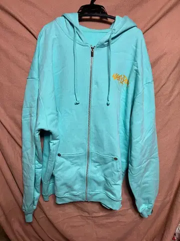 나스티독 집업 후드티 후디 백 프린트 2XL