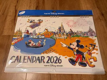 디즈니 리조트 달력 2026 벽걸이 씰 일요일 시작