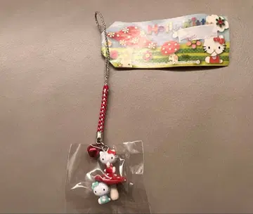 신년 한정 가격 인하 [ 지역 한정 키티 ] 키티 미미 버섯 족쇄 스트랩