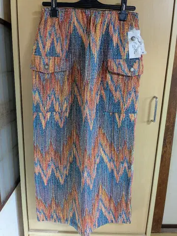 지그재그 패턴 타이트 스커트 9호