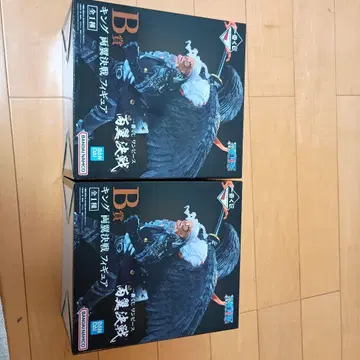 원피스 킹 B상 피규어 2개 세트