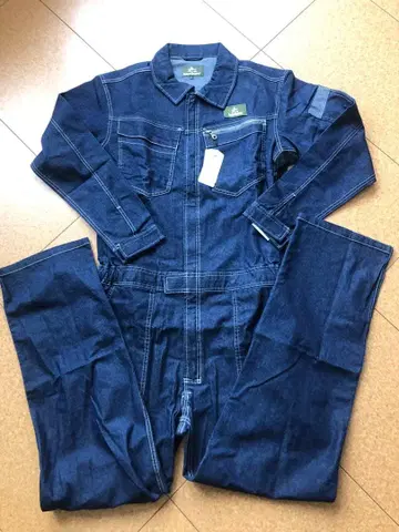 다크 데님 오버롤 LL 사이즈