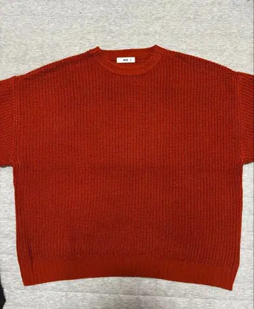 WEGO 니트 오렌지 M 사이즈 새상품급