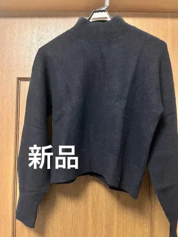 택 포함 새상품 야마다야 Aga 다크 네이비 터틀넥 니트 스웨터 9호