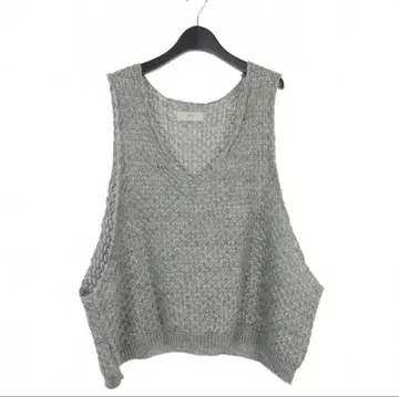 amachi. 23SS Loose Neck Paesina Vest