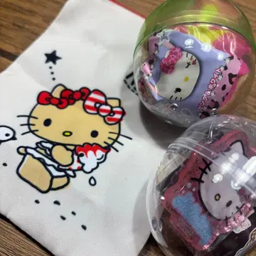 헬로키티 일광화상 키티 파우치 미니백 아크릴 키링