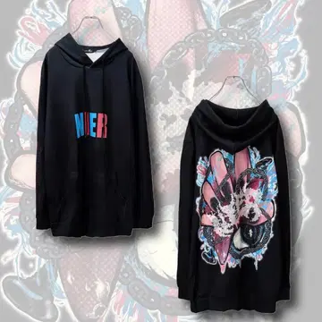 NIER STREET EDGY HEART HOODIE