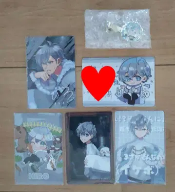 [ 묶음 판매 ] 컬러풀 피치 뮤지엄 트레이딩 카드(컴프) + 핑 히로