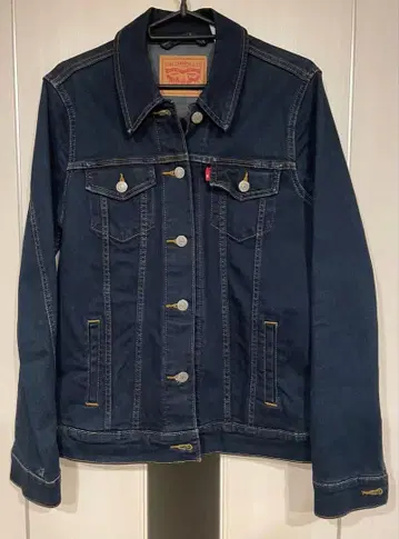 [ Levi's ] 다크 블루 데님 자켓 M
