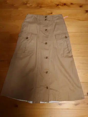 MARGARET HOWELL 롱 플레어 스커트