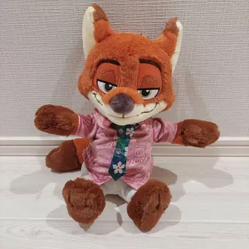 디즈니 리조트 닉 포지 펜 케이스 봉제 인형 키체인