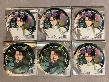 진격의 거인 프린스 호텔 트레이딩 신작 메탈 캔뱃지 리바이