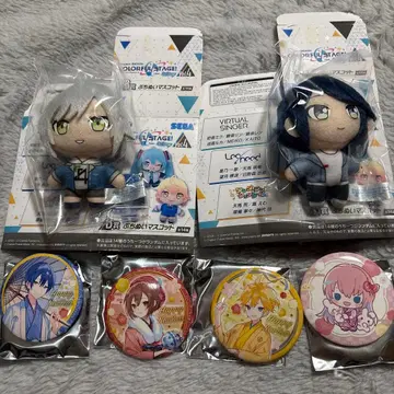 프로세카 쁘띠 누이 2개와 새해 한정판 캔뱃지 4개 세트