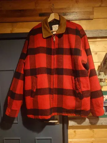 블록 체크 CPO 자켓 울 리치 오버 사이즈