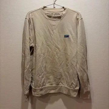 patagonia 베이지 크루넥 맨투맨
