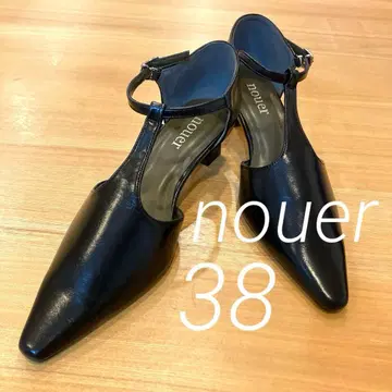 야마다야 YAMADAYA 누에르 38 펌프스 블랙