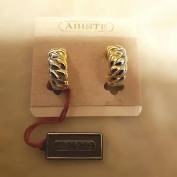 ABISTE 트위스트 디자인 귀찌