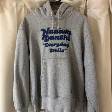 나니와단시 후드티 GU 콜라보 그레이