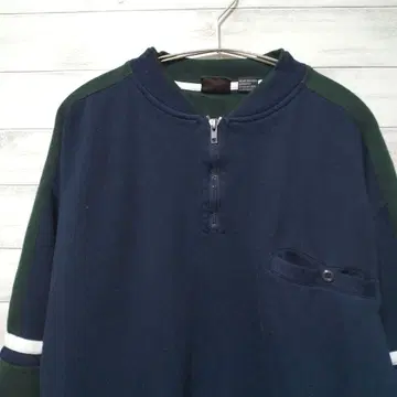 빈티지 투톤 크루넥 맨투맨 USA 구제 의류