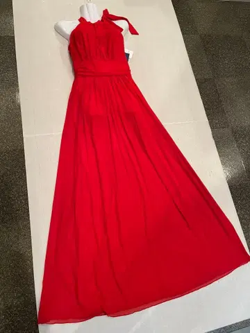 새상품 발표회/연주회/사회/파티/무대/촬영/색상 빨간색+아메리/롱