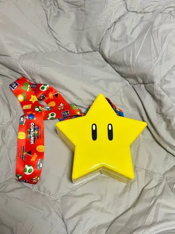 별 모양 라이트 캐릭터 패턴 스트랩 포함