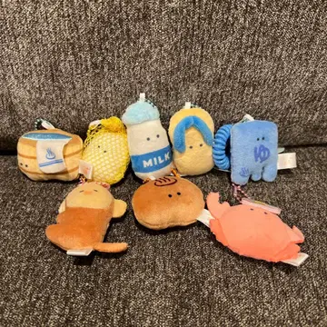 동글동글 눈망울 온천 쁘띠 마스코트 BC 8개 세트