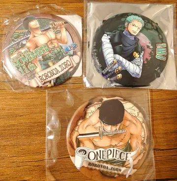 ONEPIECE 조로 캔뱃지 세트