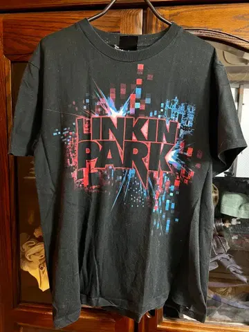 00s LINKIN PARK 2009 월드 투어 티 밴드 티