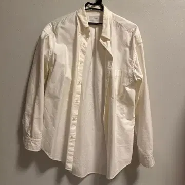 Graphpaper 화이트 긴팔 셔츠 사이즈 1