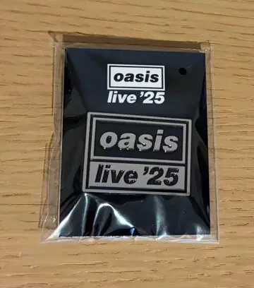 [ 새상품 ] oasis live '25 핀즈